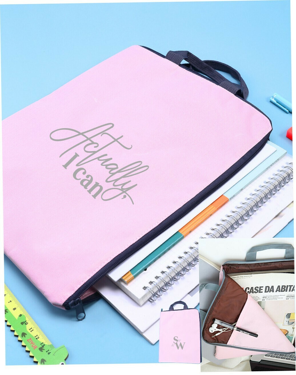 Personalized Tablet/Document Pouches