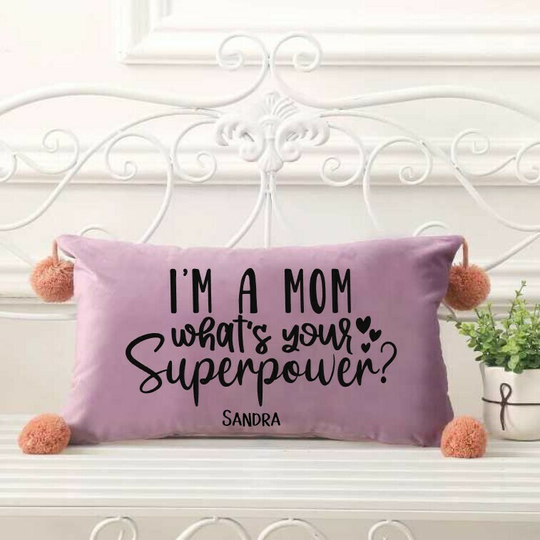Personalized Throw Pillows for Her-Gift for Mom-Customized gift for Her