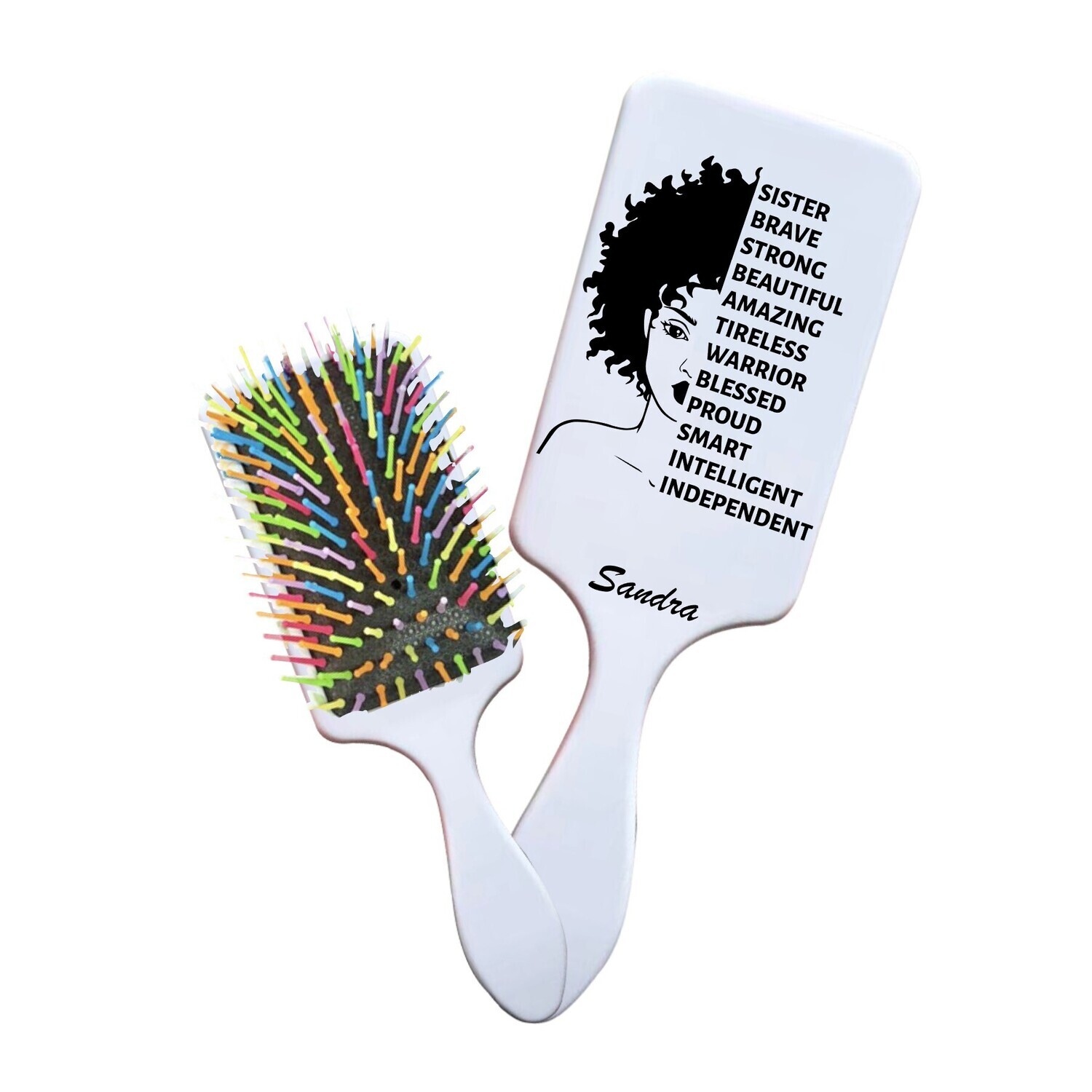 Personalized Hair Brushes