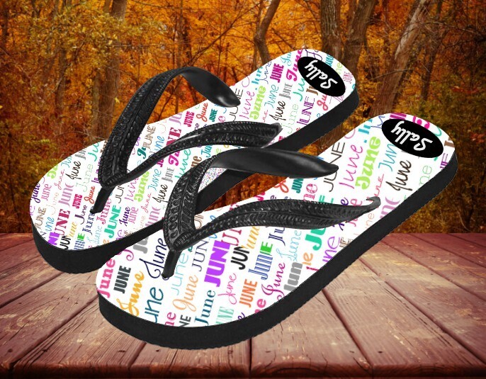 Personalized Flip Flops