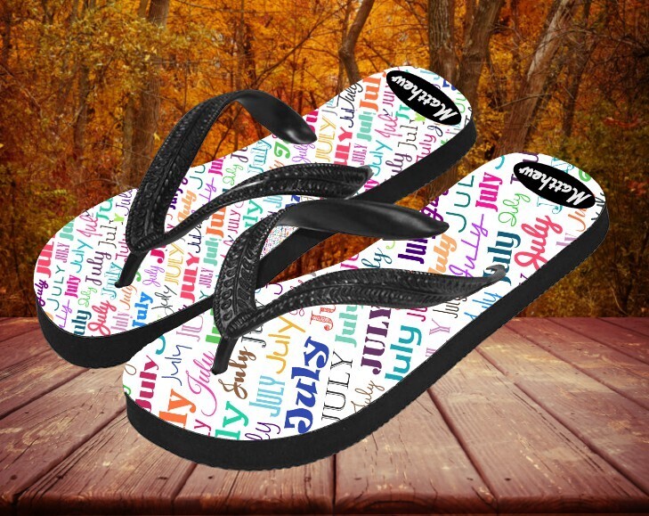 Personalized Flip Flops