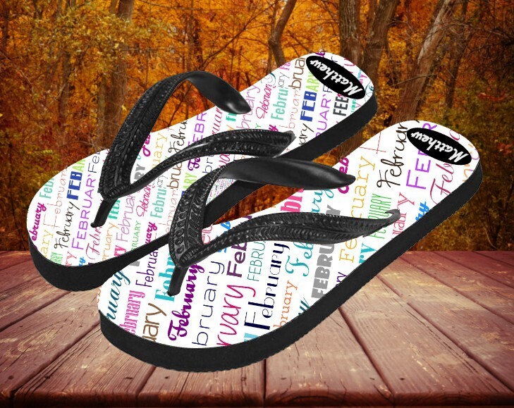 Personalized Flip Flops