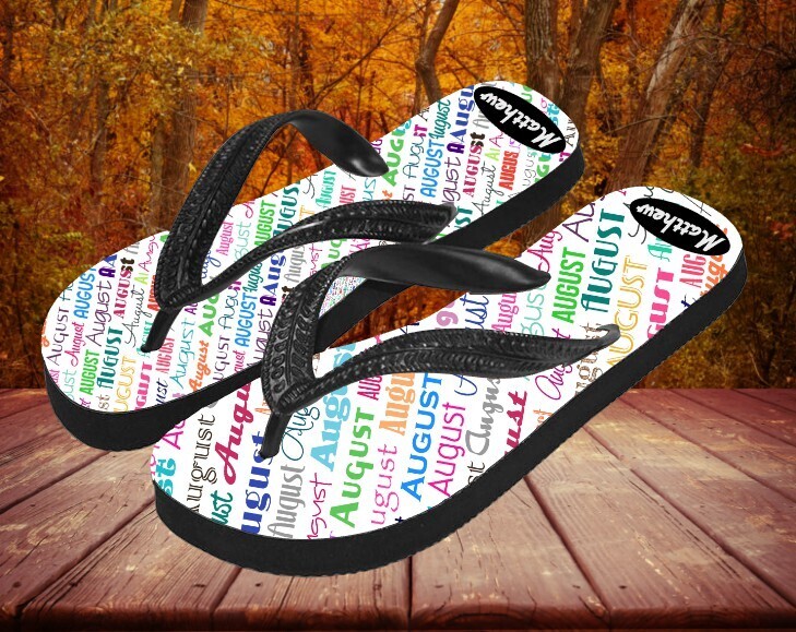 Personalized Flip Flops