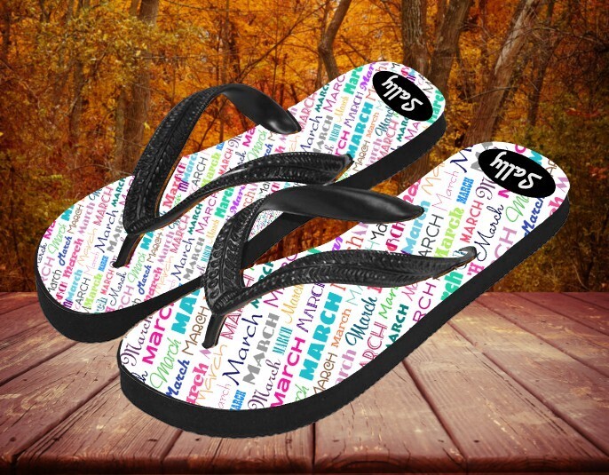 Personalized Flip Flops