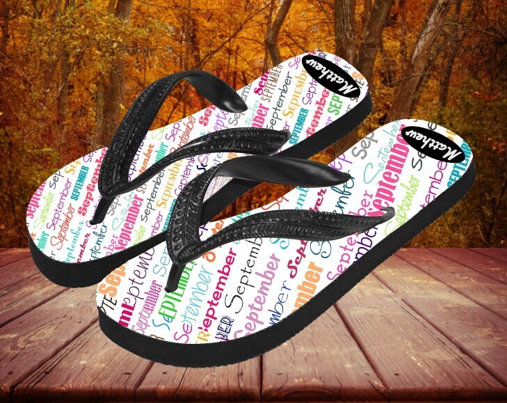 Personalized Flip Flops