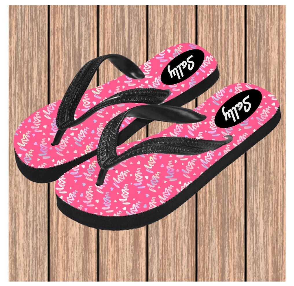 Personalized Flip Flops
