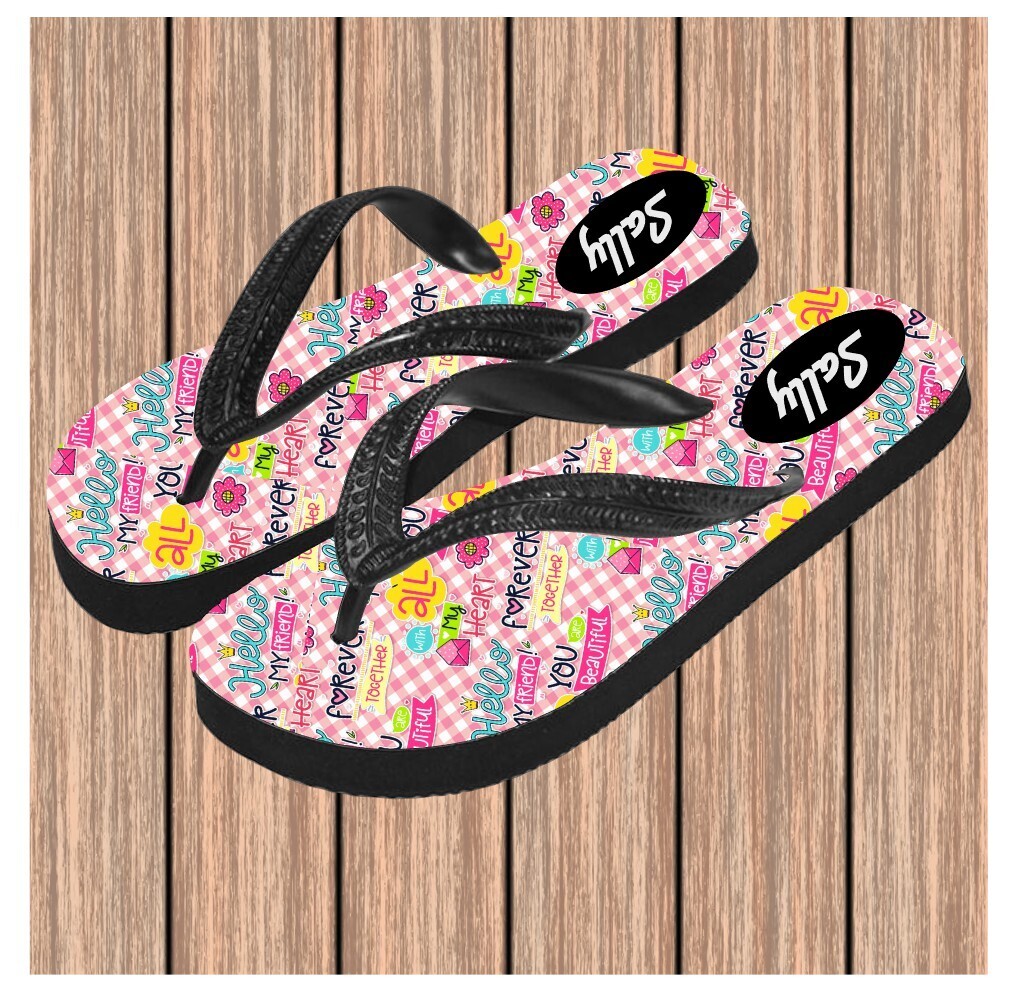 Personalized Flip Flops