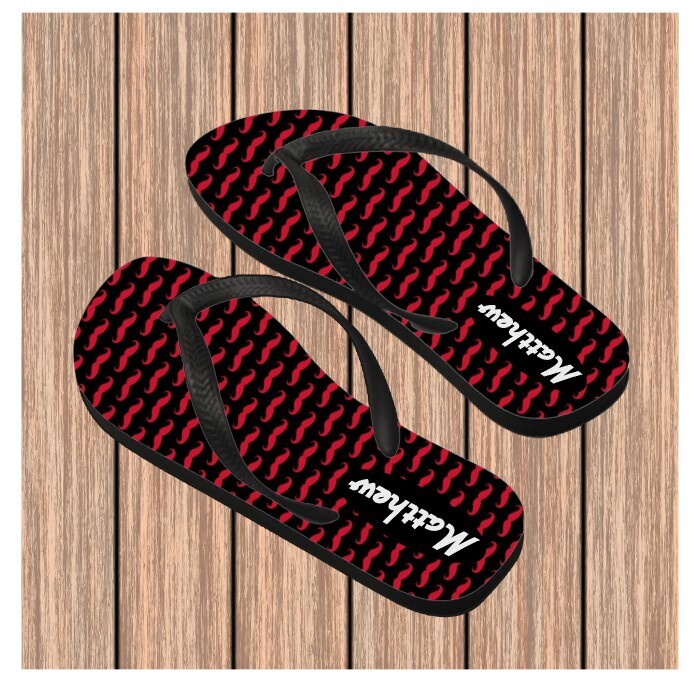 Personalized His&amp; Hers Flip Flops