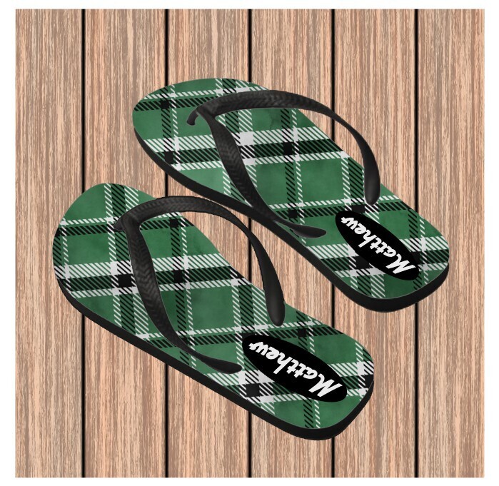 Personalized His&amp; Hers Flip Flops