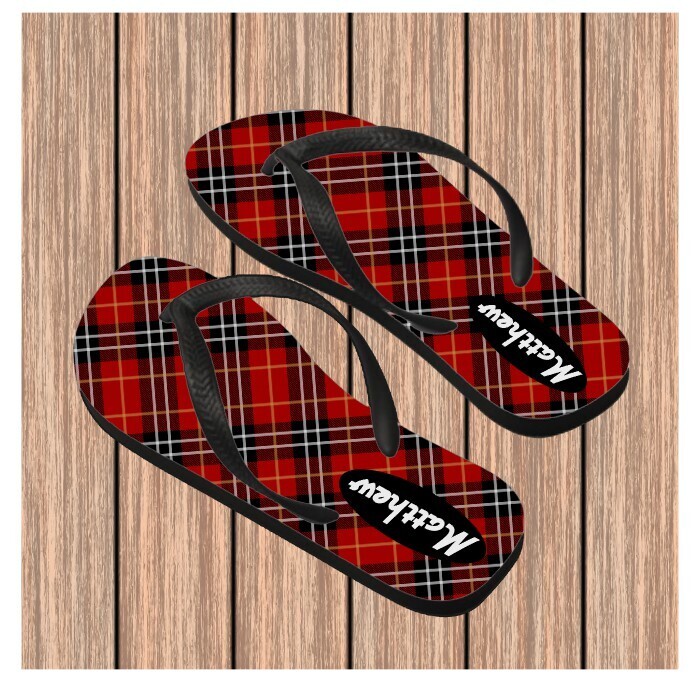 Personalized His&amp; Hers Flip Flops