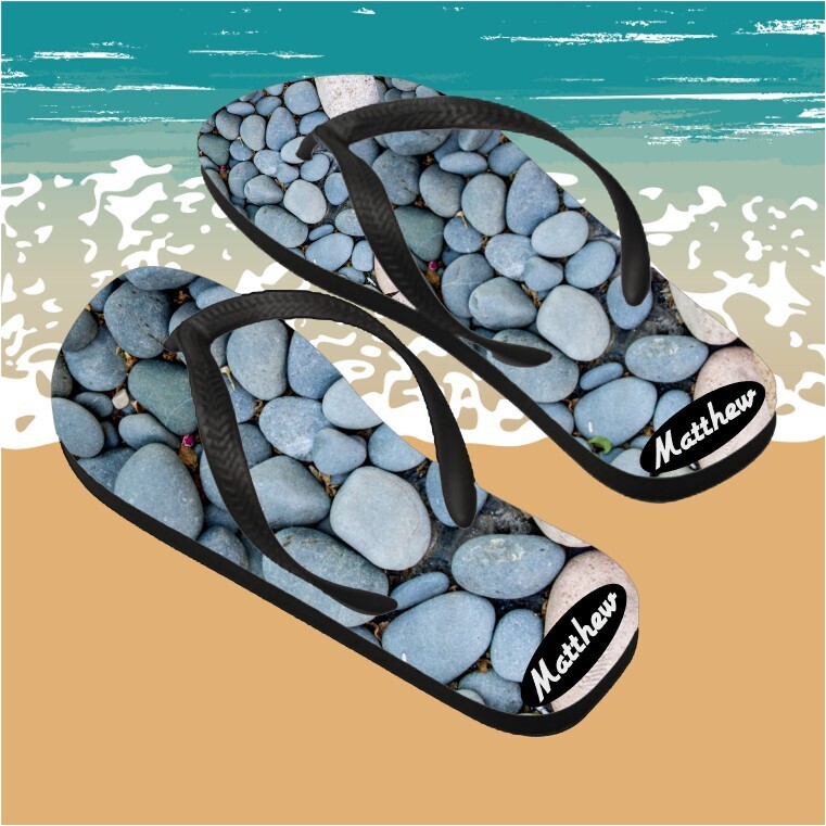 Personalized His&amp; Hers Flip Flops