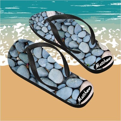 Personalized His&amp; Hers Flip Flops