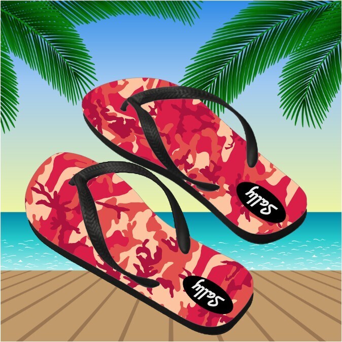 Personalized His&amp; Hers Flip Flops