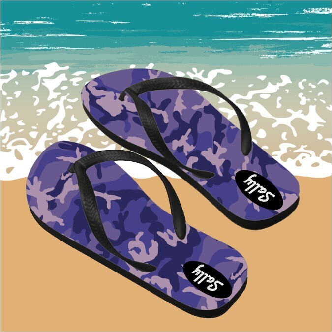 Personalized His&amp; Hers Flip Flops