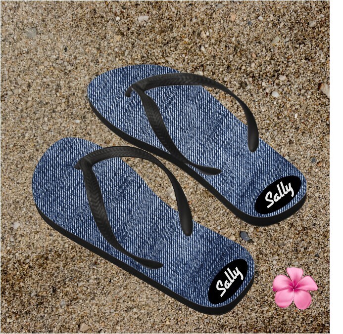 Personalized His&amp; Hers Flip Flops