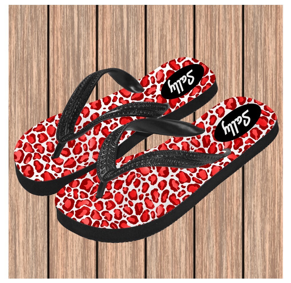 Personalized His&amp; Hers Flip Flops