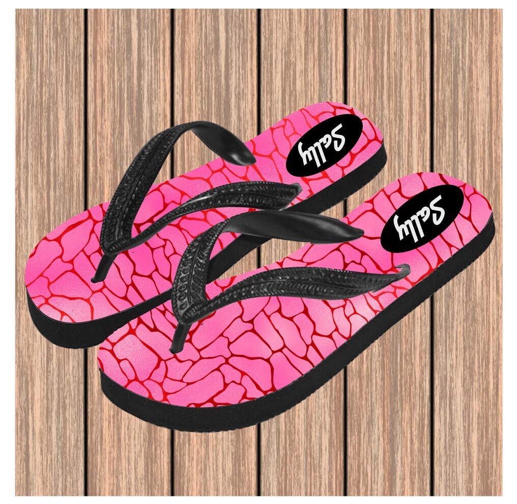 Personalized His&amp; Hers Flip Flops