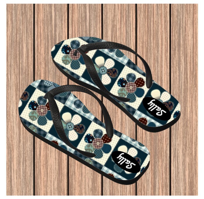 Personalized His&amp; Hers Flip Flops