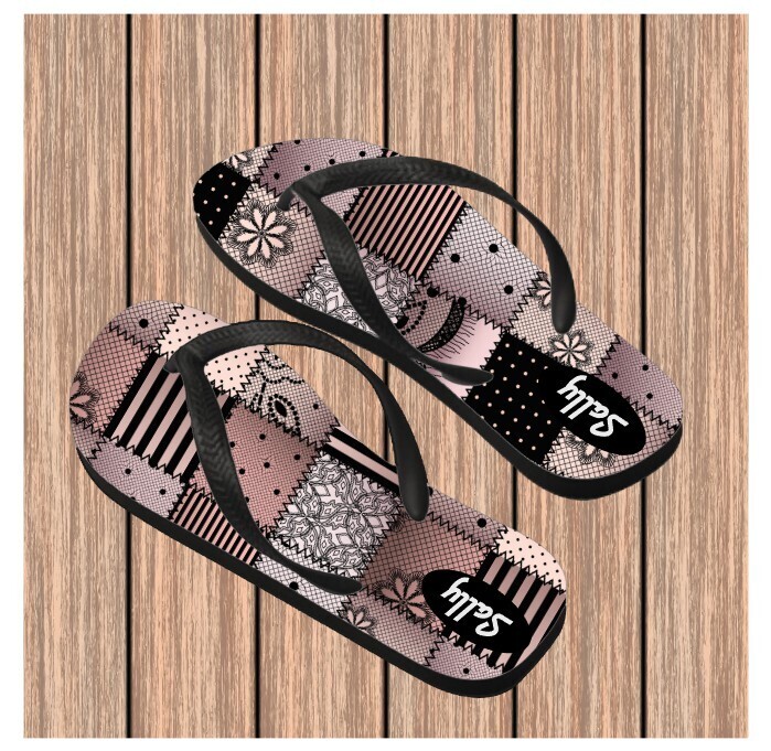 Personalized His&amp; Hers Flip Flops