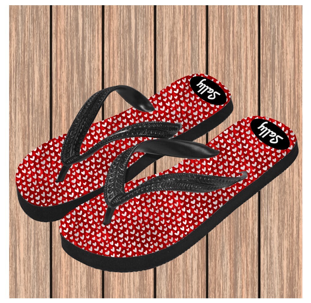 Personalized His&amp; Hers Flip Flops