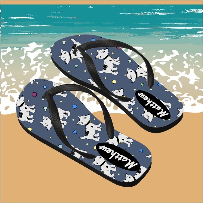 Personalized His&amp; Hers Flip Flops