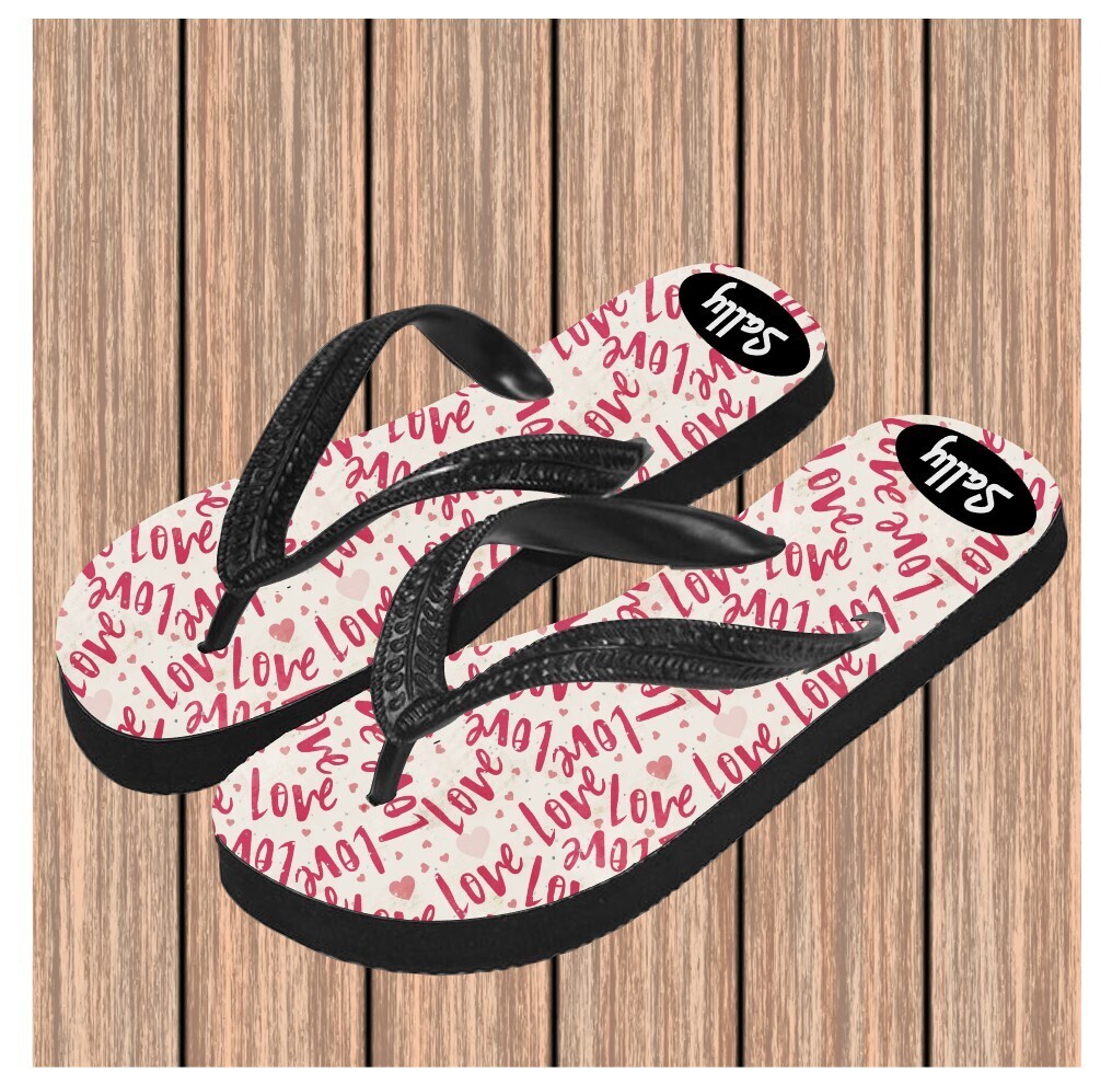 Personalized Flip Flops