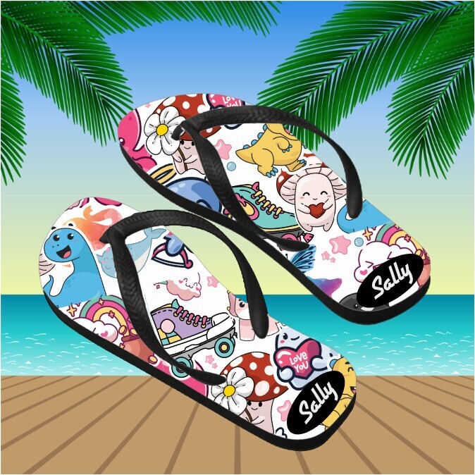 Personalized Flip Flops