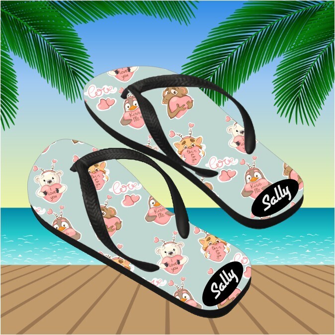 Personalized Flip Flops