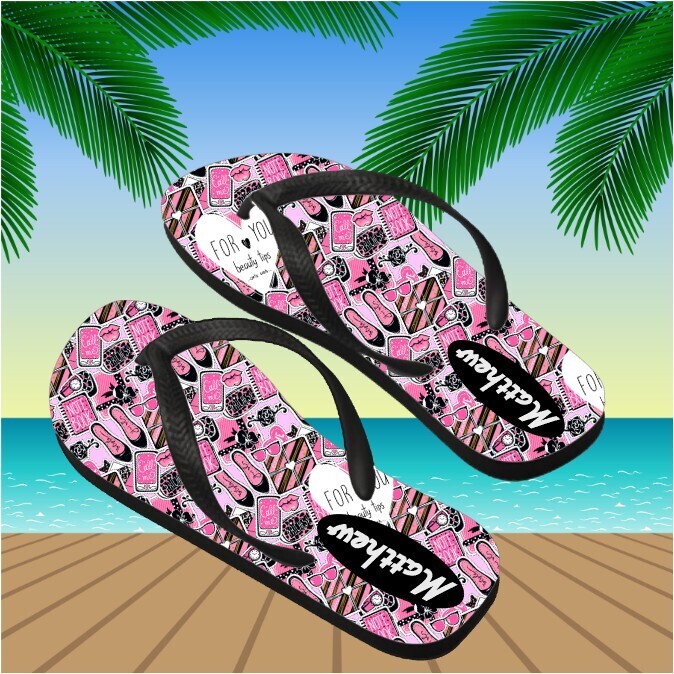 Personalized Flip Flops