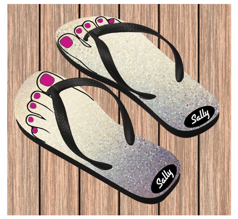 Personalized Flip Flops