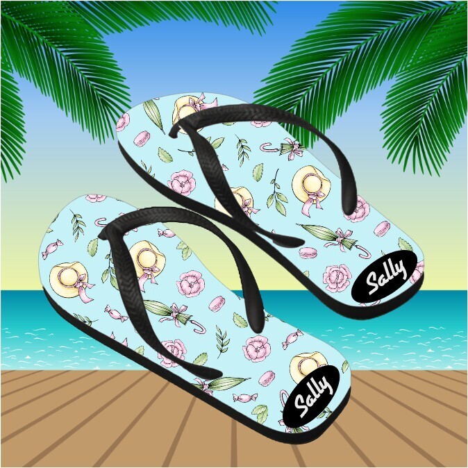 Personalized Flip Flops