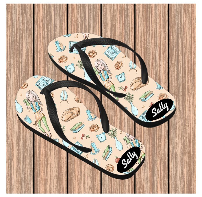 Personalized Flip Flops