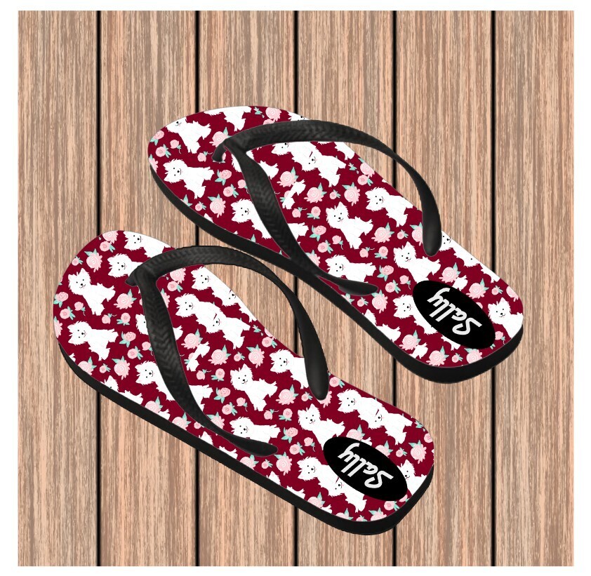 Personalized His&amp; Hers Flip Flops