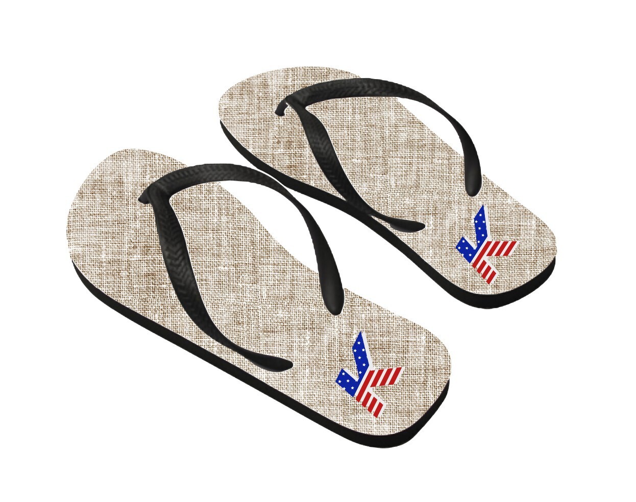 Personalized Flip Flops Monogram