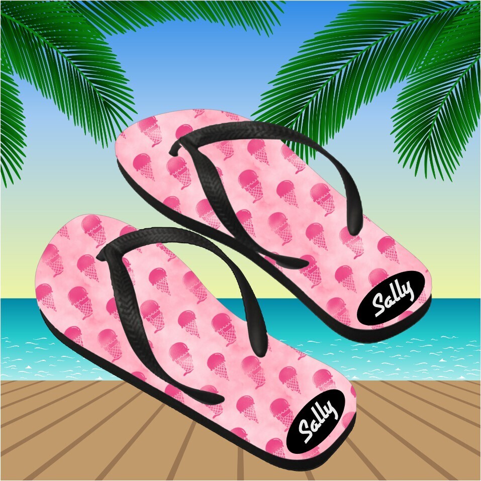 Personalized Flip Flops