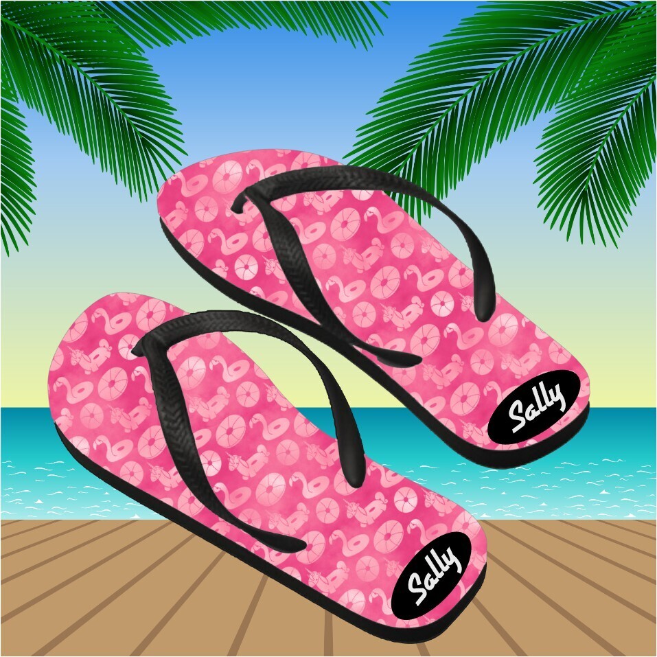 Personalized Flip Flops