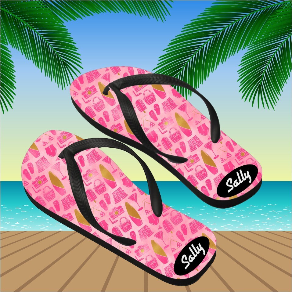 Personalized Flip Flops