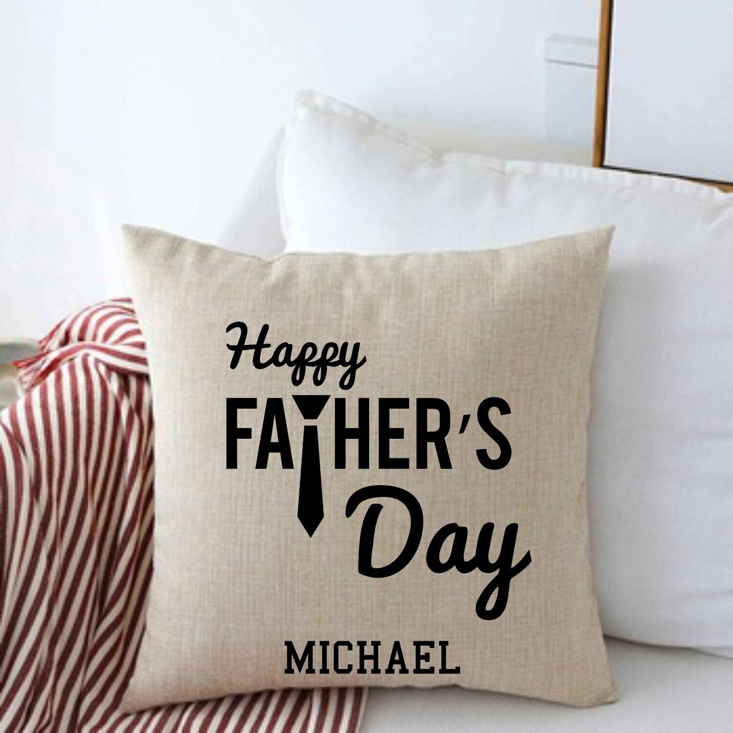 Personalized Throw Pillows for Him-Man Cave-Den-Gifts for Him-Gift for Dad-Holiday-Birthday