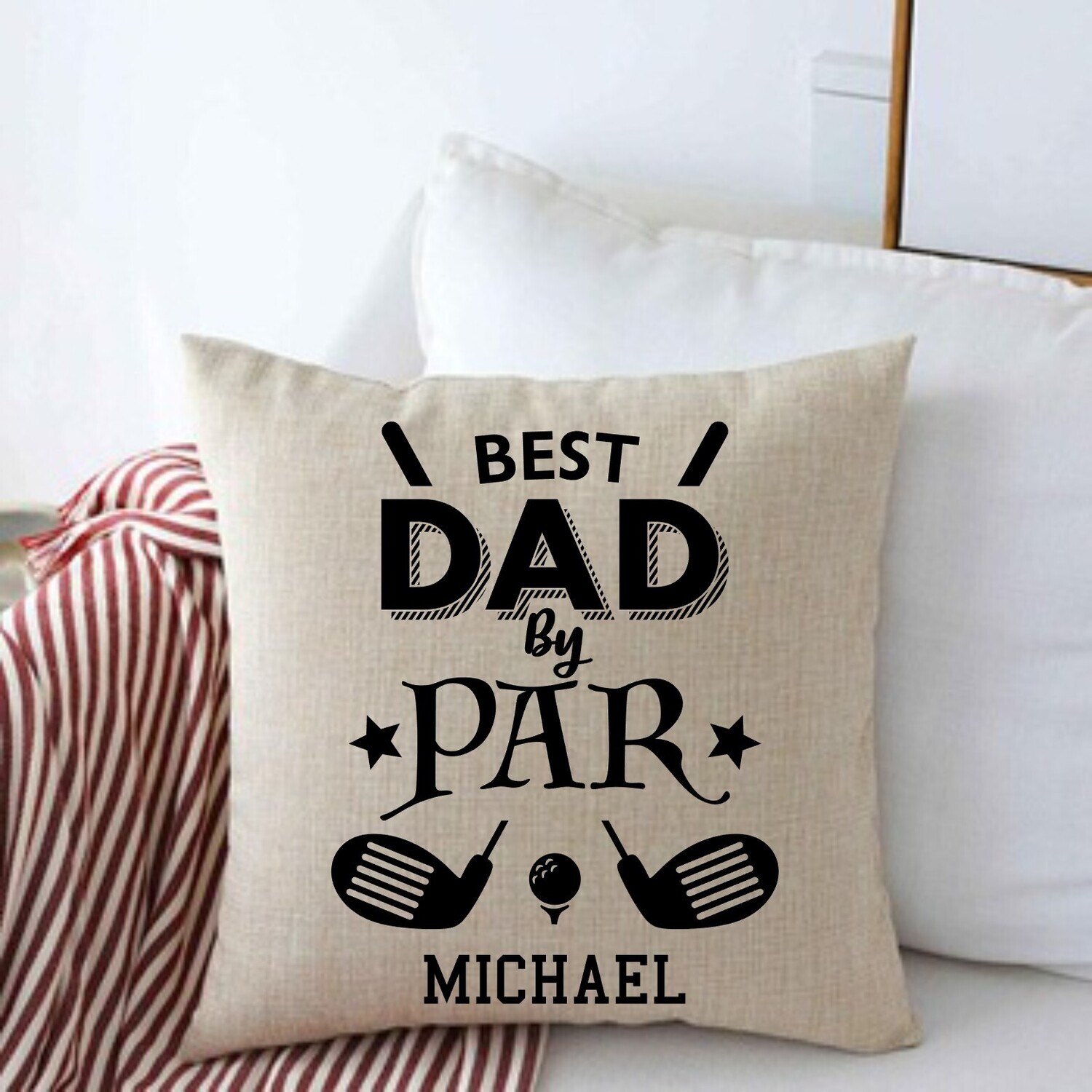 Personalized Throw Pillows for Him-Man Cave-Den-Gifts for Him-Gift for Dad-Holiday-Birthday