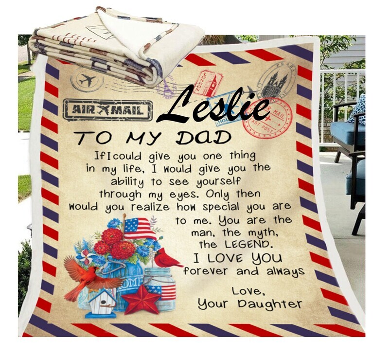 Customized Love Note Throw Blankets for Family &amp; Friends-Valentines Gift-Birthday Gift-Gift for Father-Gift for Wife-Gift for Son-Gift for Girlfriend-Gift for Daughter-Gift for Mother