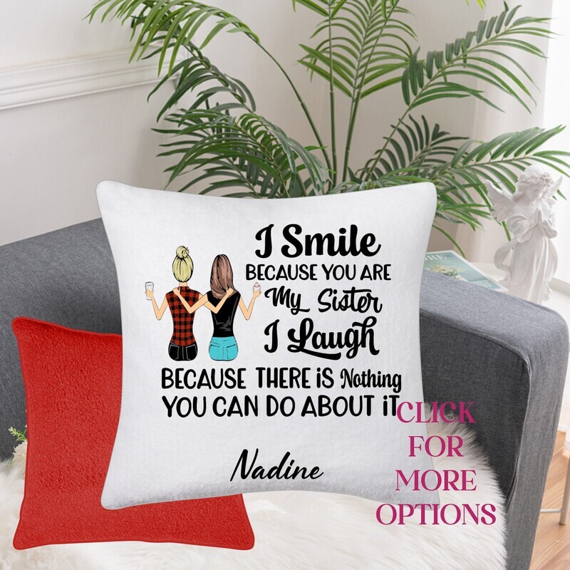 Customized Throw Pillows for Her-Gift for Mom-Customized gift for Her-Gift for Friend-Gift for Sister-Holiday Gift for Her-Housewarming Gift-Birthday Gift for her