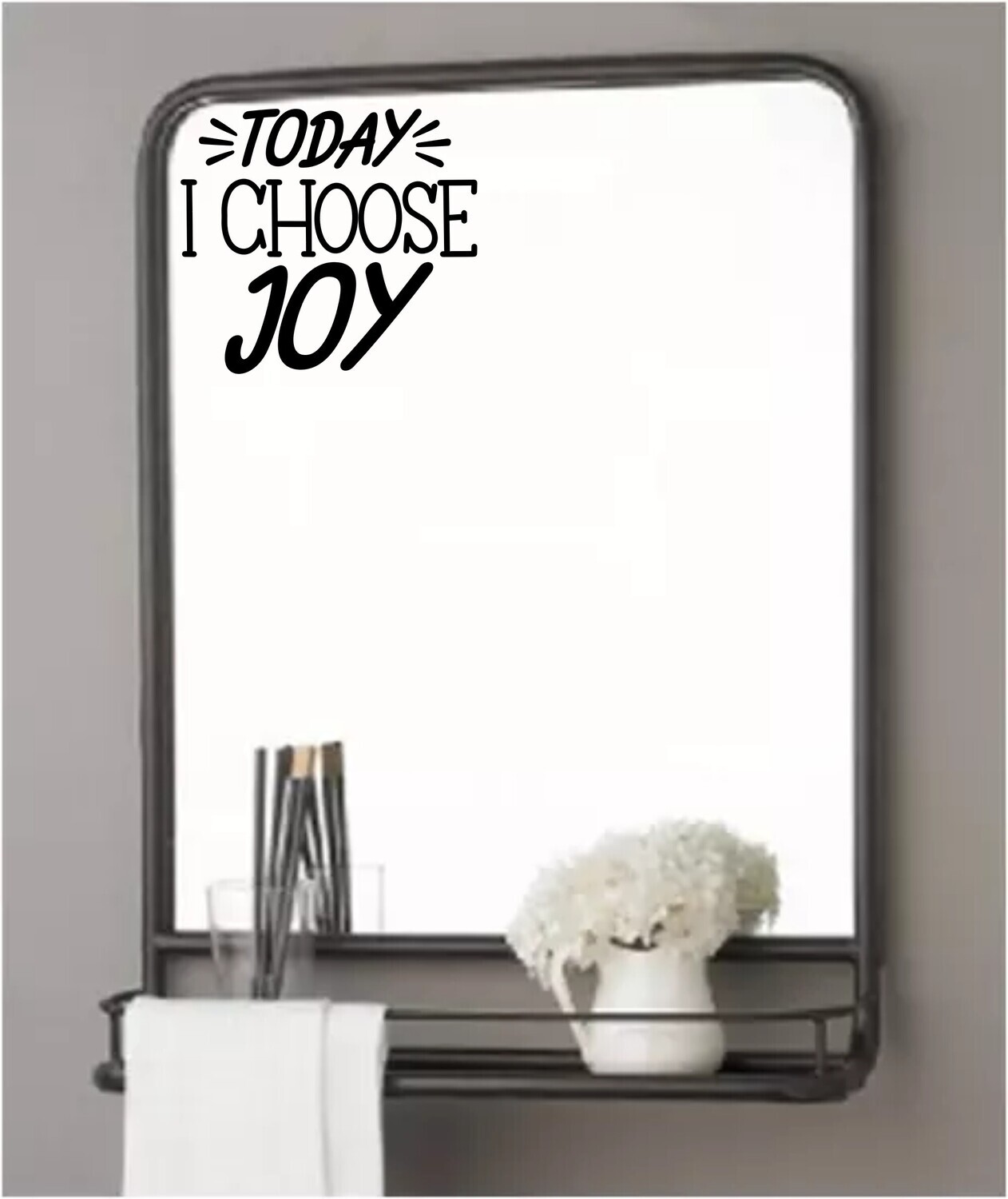 Motivational Wall Decal Stickers| Bedroom Decor| Bathroom Wall Art| Wall Quotes| Mirror Decor