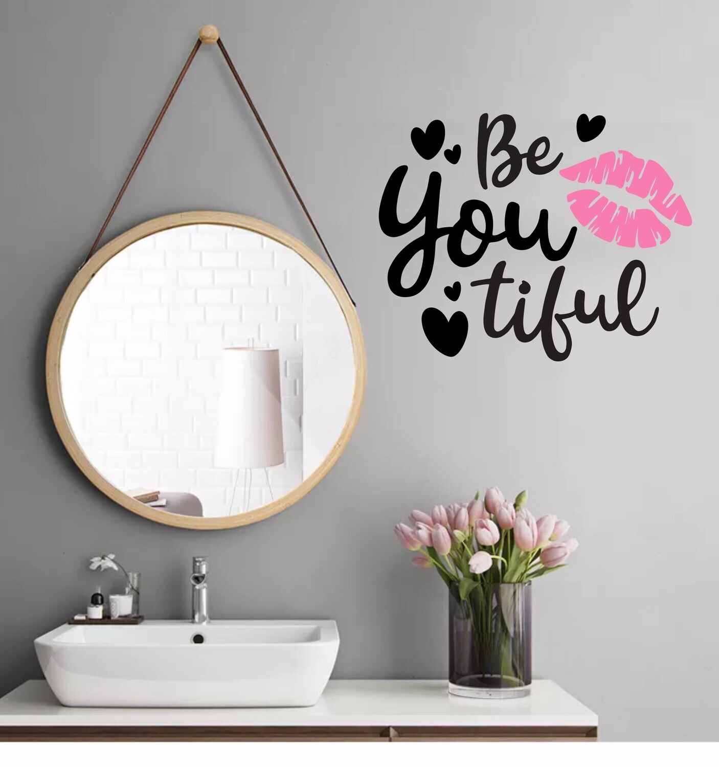 Motivational Wall Decal Stickers| Bedroom Decor| Bathroom Wall Art| Wall Quotes| Mirror Decor