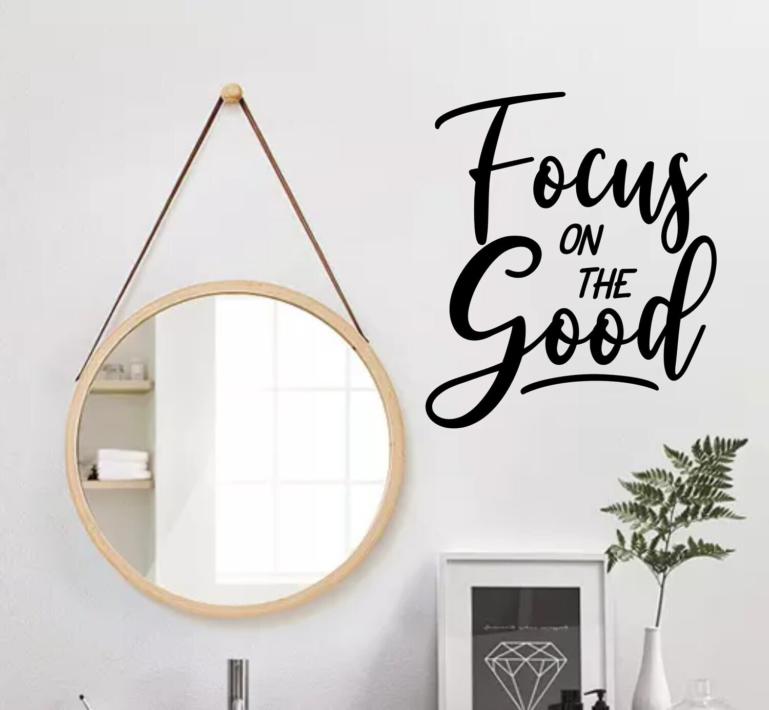 Motivational Wall Decal Stickers| Bedroom Decor| Bathroom Wall Art| Wall Quotes| Mirror Decor