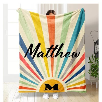 Customized Throw Blankets for Friends &amp; Family-Gift for Mom-Customized gift for Her-Gift for Friend-Gift for Sister-Holiday Gift for Her-Housewarming Gift-Birthday gift