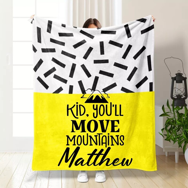 Customized Throw Blankets for Kids-Gift for Boys-Birthday Gift for Boys