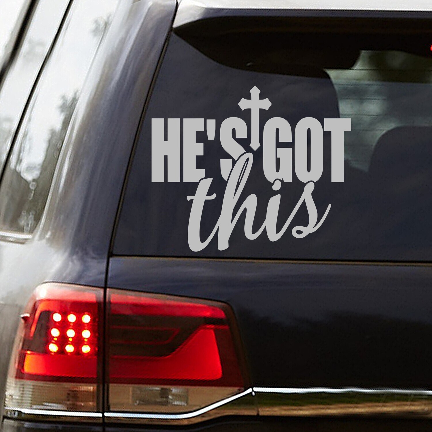 Inspirational Vinyl Adhesive Decal Stickers| Car Window Sticker| Car Decal| Truck Decal| Religious Christian Vinyl decal| Bumper Sticker| Rearview Mirror Stickers