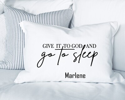 Personalized Prayer Pillowcase| Christian Comfort Gift| Custom Prayer Pillowcase| Faith-Inspired Bedroom Decor| Personalized Christian Gift| Bedtime Blessings| Sweet Dreams| Bedtime Prayer &amp; Scripture