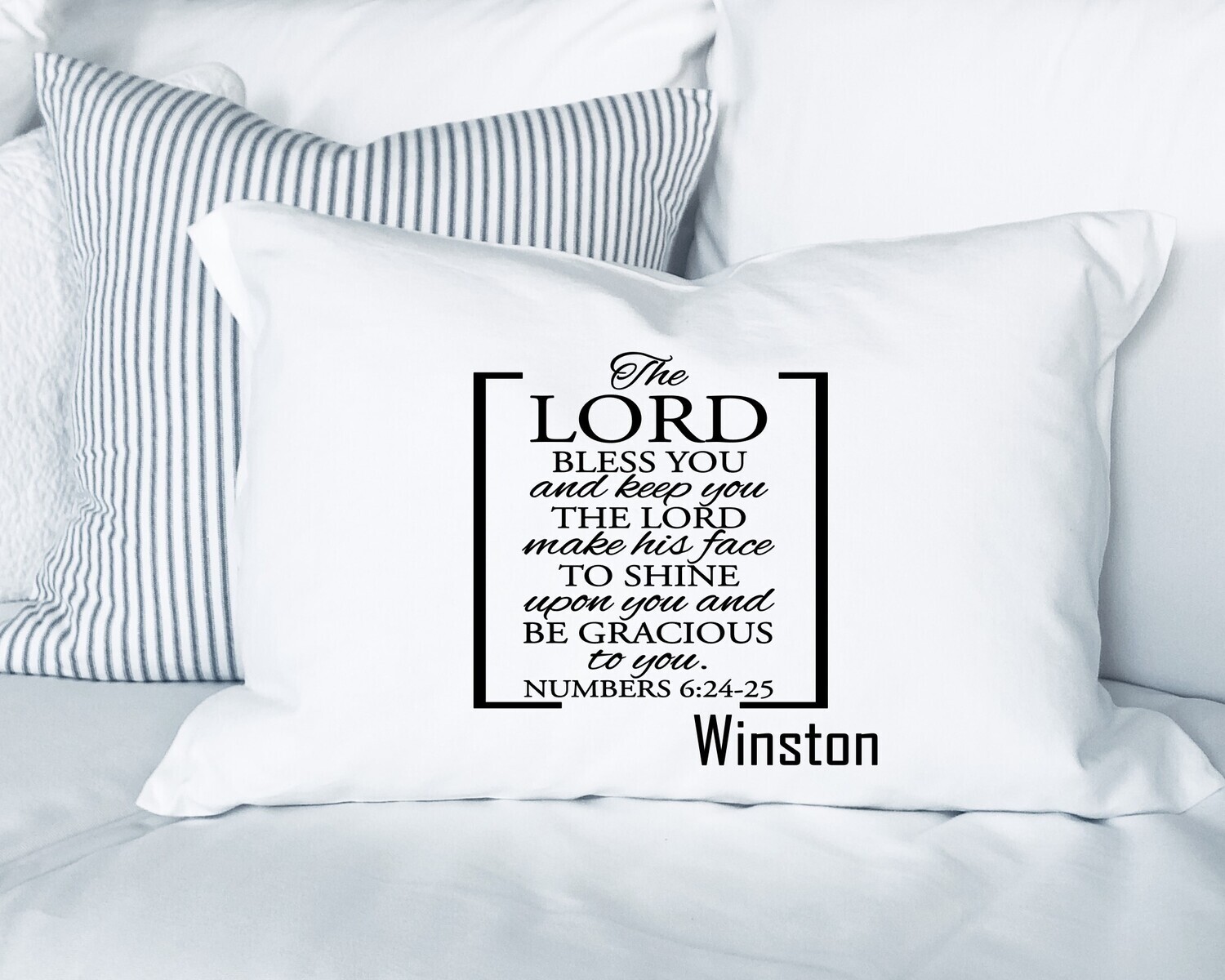 Personalized Prayer Pillowcase| Christian Comfort Gift| Custom Prayer Pillowcase| Faith-Inspired Bedroom Decor| Personalized Christian Gift| Bedtime Blessings| Sweet Dreams| Bedtime Prayer &amp; Scripture