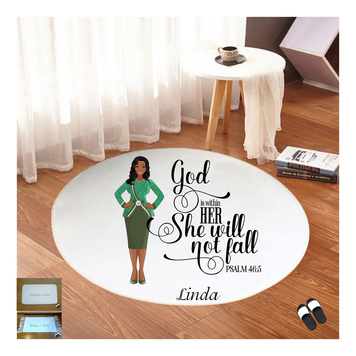 Christian Prayer Mat with Name |Religious Gift| Monogrammed Gift| Custom Church Gift| Blessing Mat| Prayer Room Accessory |Bedside Mat| Christian Comfort Gift| Faith-Inspired Home Decor